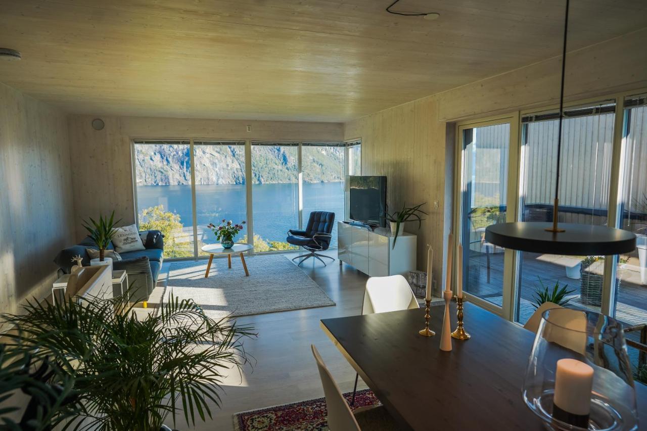 Fjord View Apartment 스트란다 외부 사진